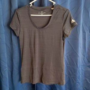 Adidas Climalite poly/spandex blend Tshirt